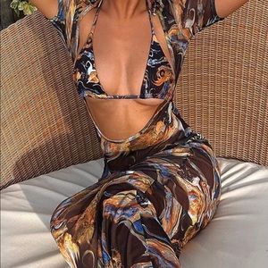 Bikini Coverup Maxi Dress